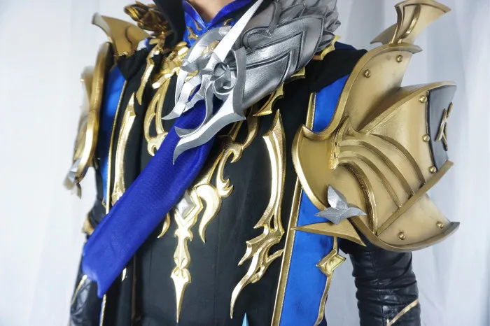 Irelia H PREnsemble complet de olympiques de cosplay, taille personnalisée FF14, Final Nette XIV Aymeric de Borel, haute qualité