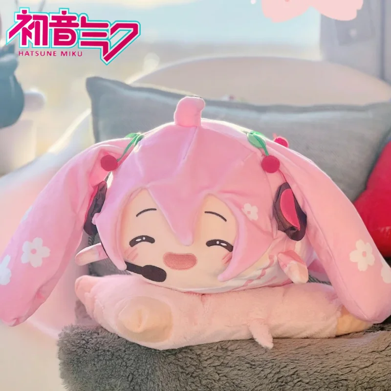 Original Hatsune Miku Vocaloid Plush Doll Kagamine Rin Plushie Kagamine Len Figure Sakura Miku Tuan Tuan Pillow Doll Gift Toys