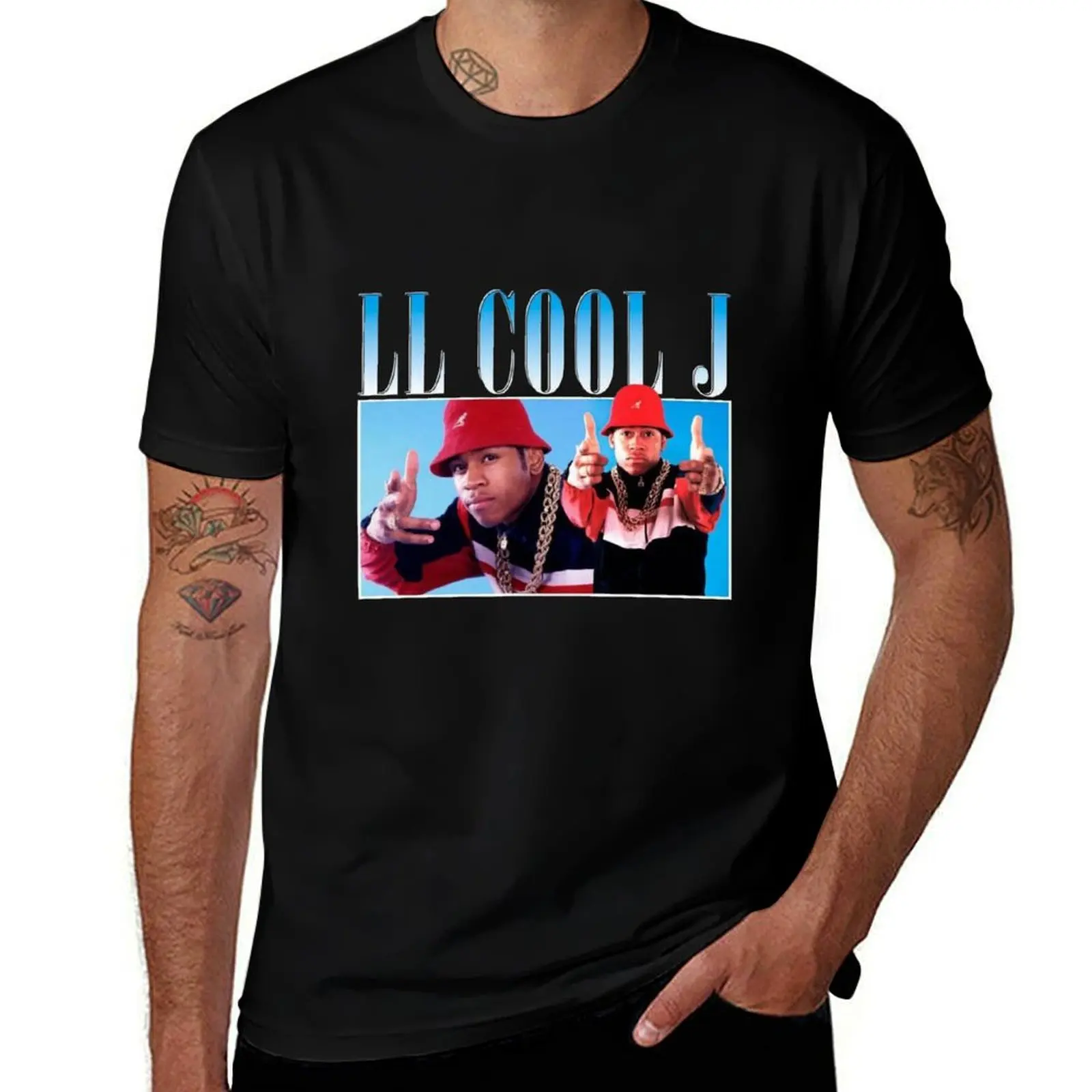 LL Cool J T-Shirt heavyweights blanks men tshirt