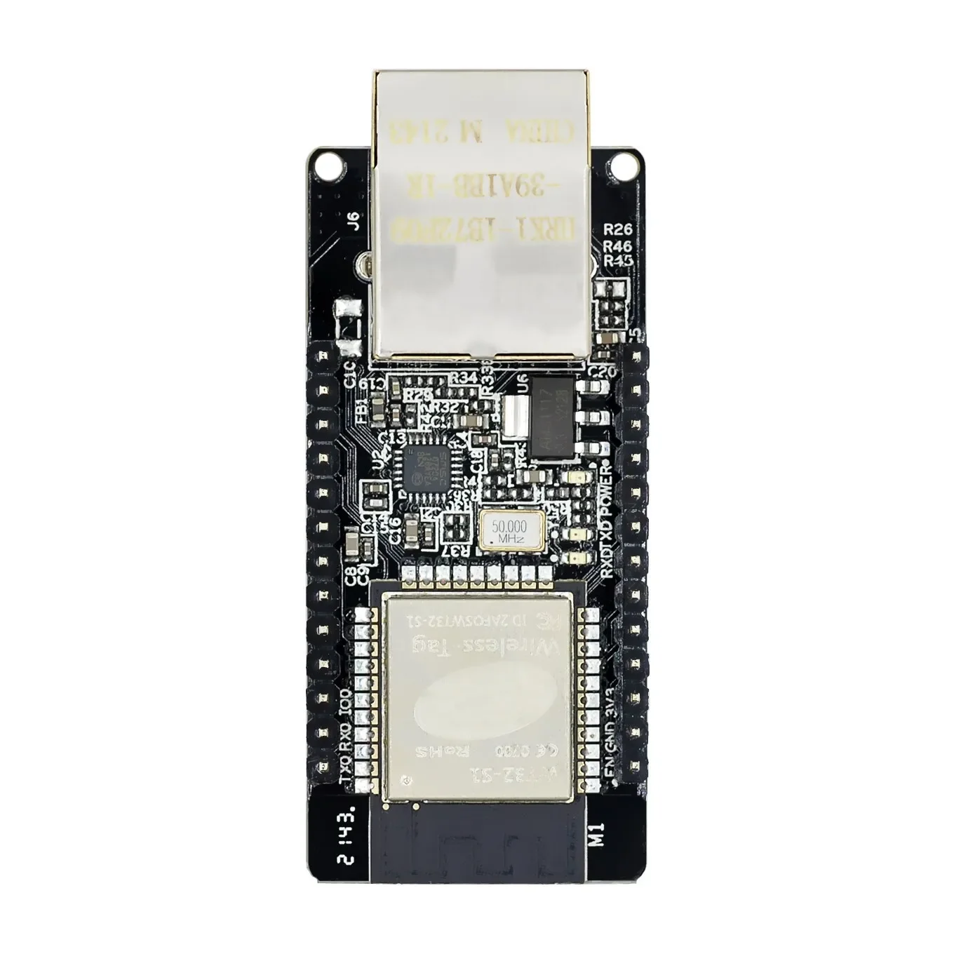 WT32-ETH01 Embedded Serial Port Networking for Bluetooth-compatible Ethernet WIFI Combo Gateway MCU ESP32 Wireless Module 