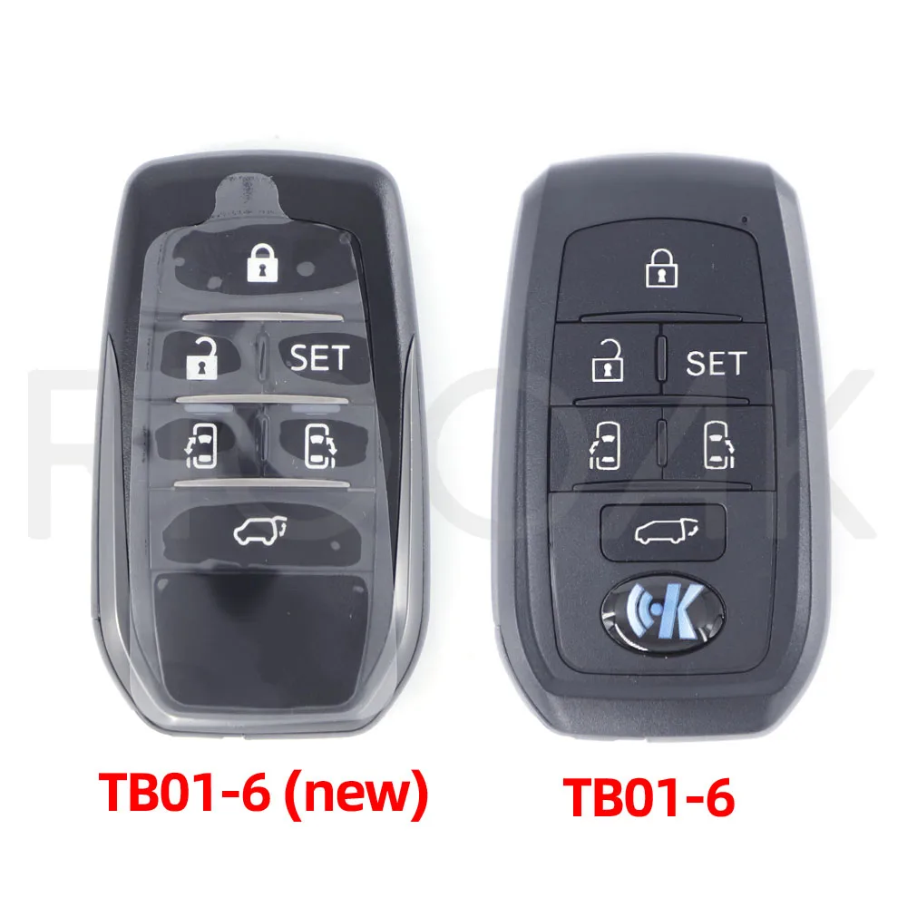 KEYDIY KD TB01-6 Smart Key with 8A Transponder Chip TB01-6 new TB01-6 Universal KD Remote For Toyota Corolla