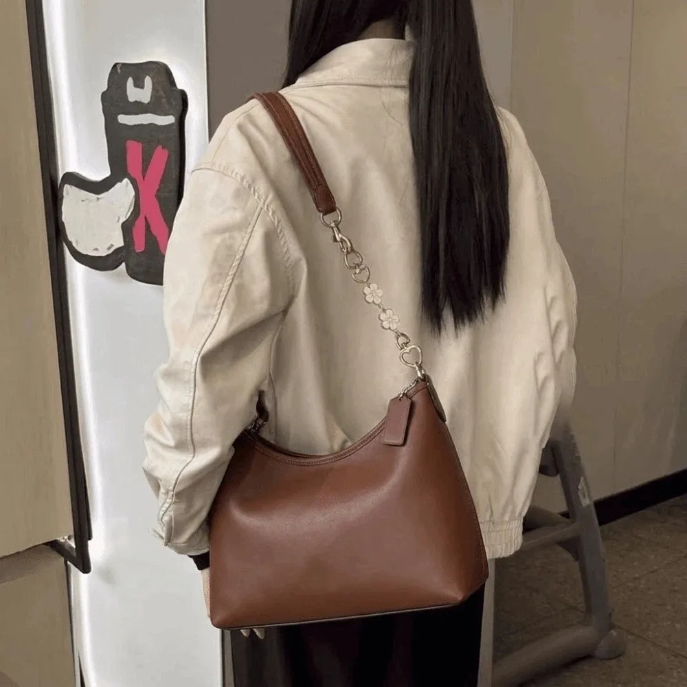 Fashion Metal Extended Chain Epoxy Flower Versatile Extension Chain Shoulder Strap Extension Detachable Strap Underarm Bag