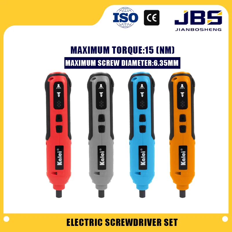 

JBS 3,6 В Mini Typec перезаряжаемый домашний ручной электрический светодиодный набор отверток