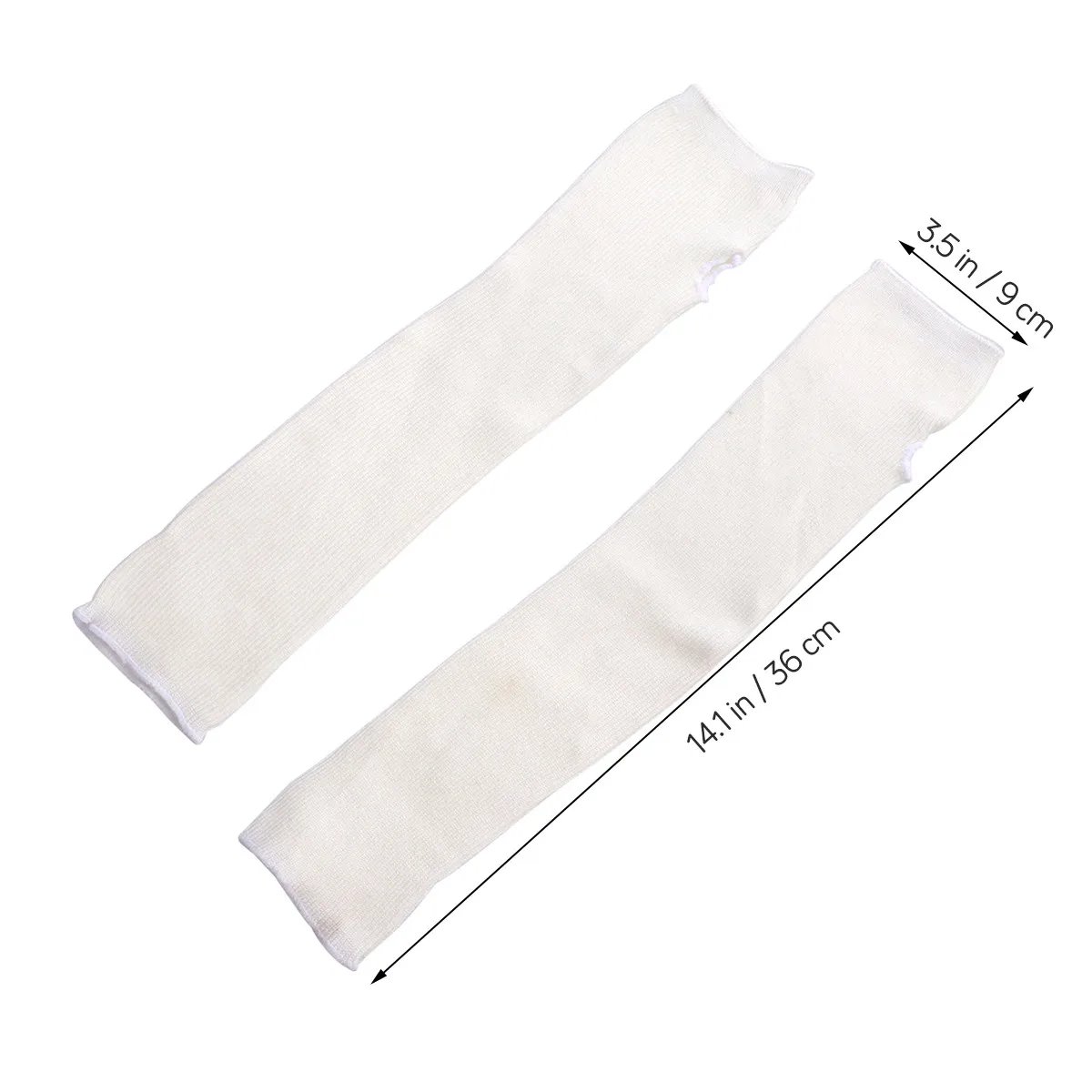 Winter Forearm Covers for Men Women – Thermal Cotton Knit Arm Warmers for Driving, Cycling, Running, Golf, Outdoor Cold