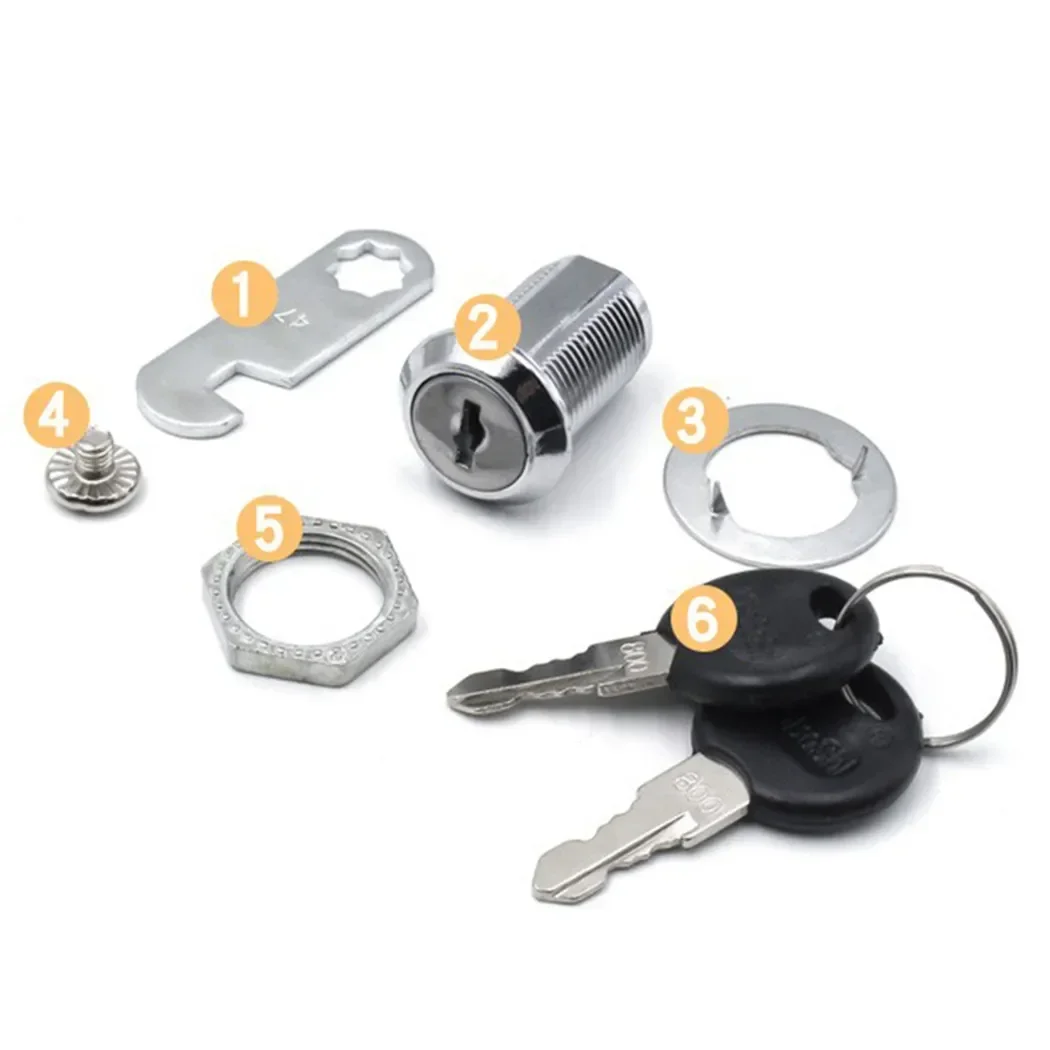 Cam Lock 16/20/25/30mm Direct Connection For Desk Drawers Glass Doors Lockers Locker Lock Furniture Lock Mailbox Lock