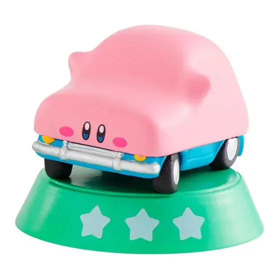 BANDAI Kirby Action Figures Model Explore and Discover Series Cute Desktop Decoration Capsule Toys in Shelf Genuine Ornament