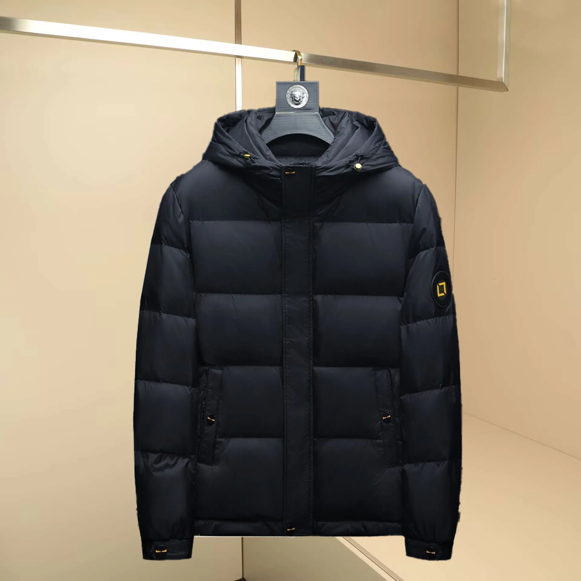 

Thiened American Sle High Street Down Jaet, теплая уличная повседневная защита от ветра, осень-зима 202, новая модная роскошная одежда для отдыха