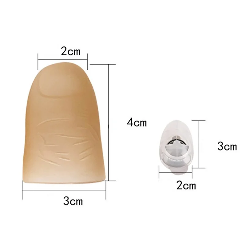 AA63 HOT 5 Pairs Of LED Lights Flashing Finger Convenient Props Multifunctional Portable Light Electronic Accessories Green Ligh