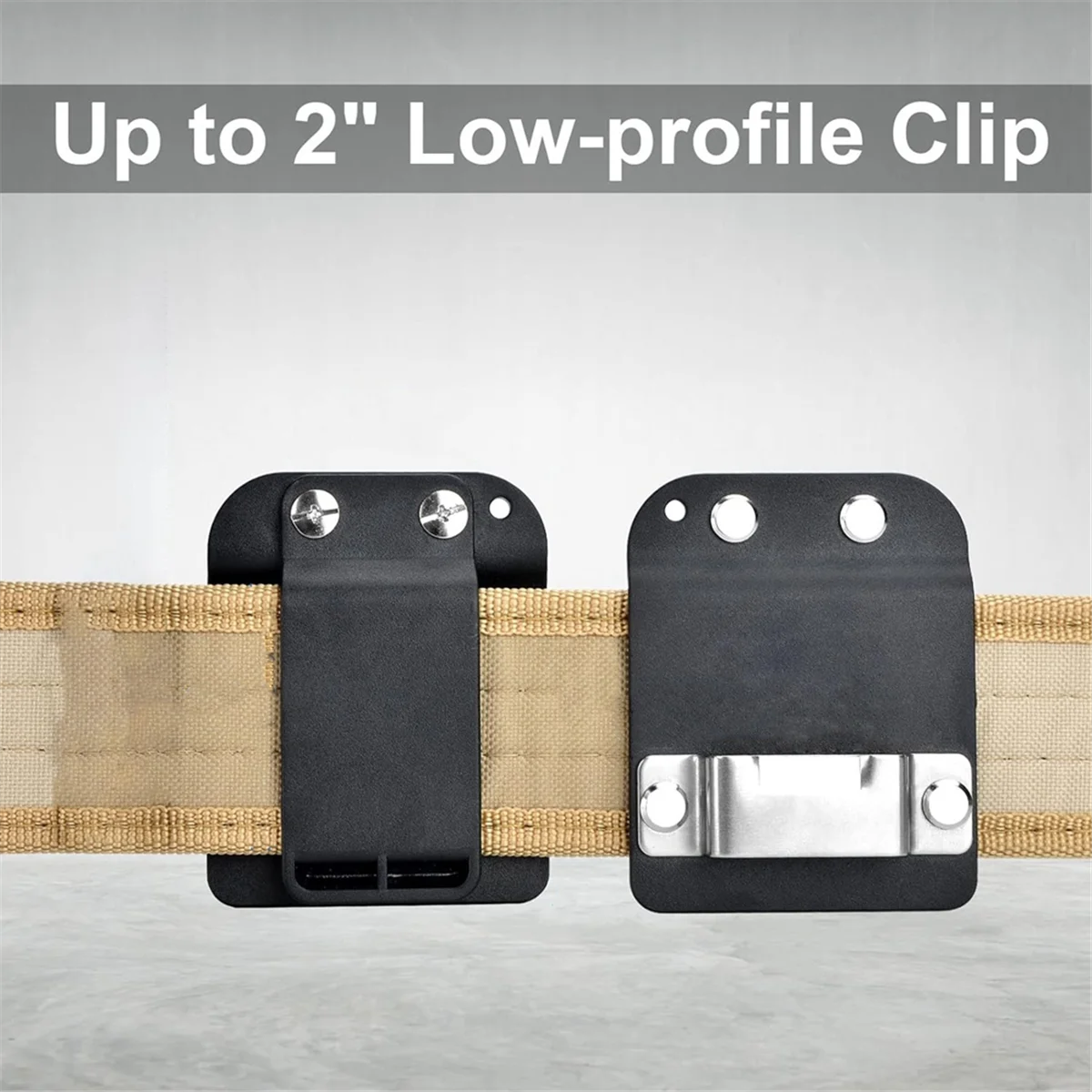 

2Pack Tape Catcher, Tape Measure Holder for Belt,Low-Profile Tape Measure Belt Clip,Up to 2in Tool Belt,Tape Accessories HOT