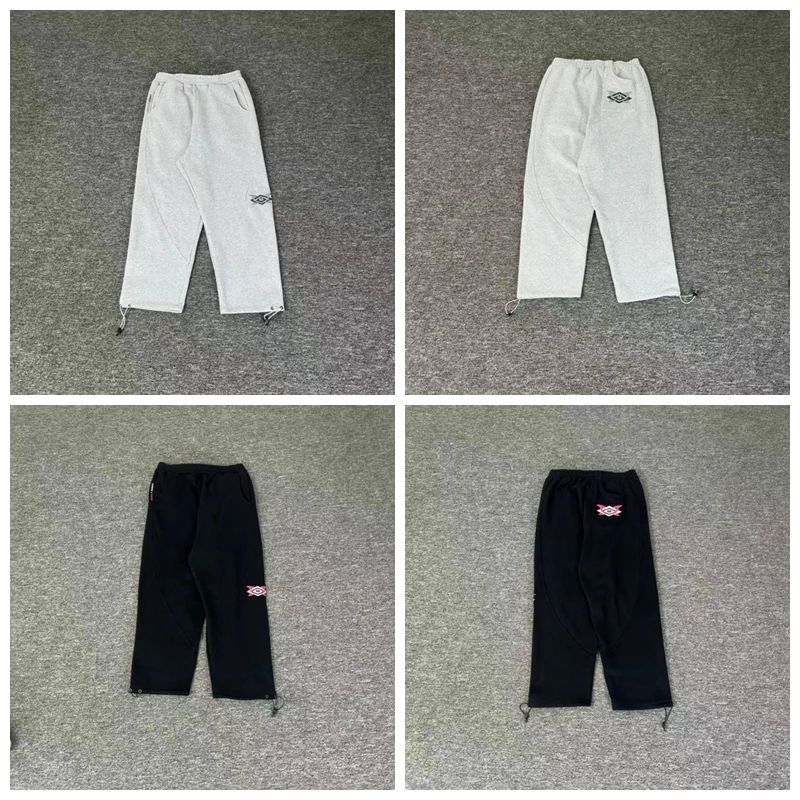 

Trendy Oversized Fce Lined Sweatpants Straight Leg Casual Trousers Light ey Sports Pants ex Comfortable Cotton Pants