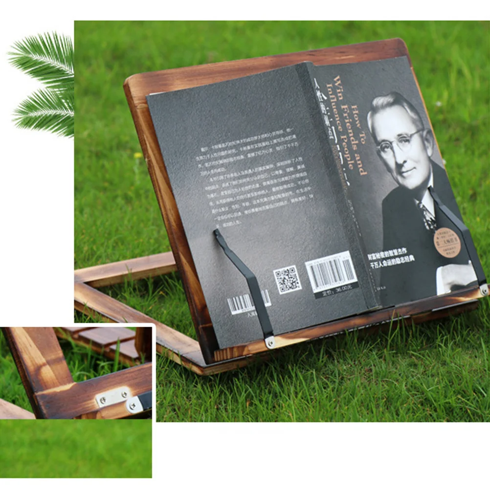 Buch Lesen Rack Regal Holz Bücherregal Tablet Halter Halterung Ständer Multifunktion