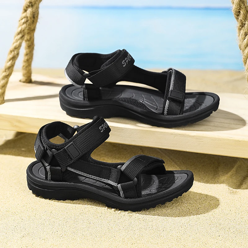 Fashion Brand Kids Sandals Shoes Soft Sole Non-slip Boys Girls Sandals Toddler Children's Shoes 2025 Summer Beach