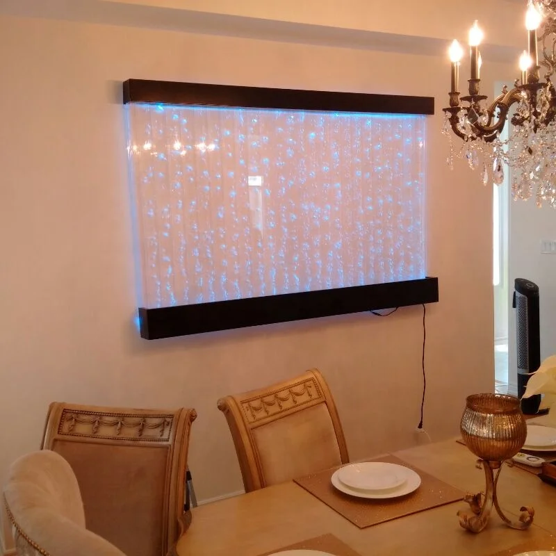 

customized.LED lighted bubble wall mounted home decor sale