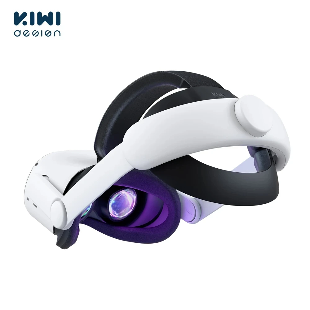 

KIWI design Head Strap For Oculus Quest 2 Accessories Comfort Wearing Experience Strap For Meta Quest 2 VR Accessories