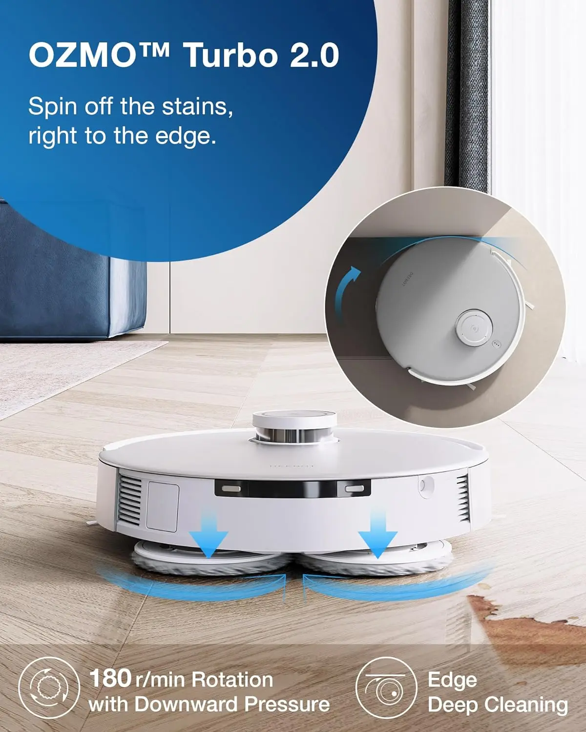 ECOVACS-Robot Vacuum e Mop, Deebot T20, Omni