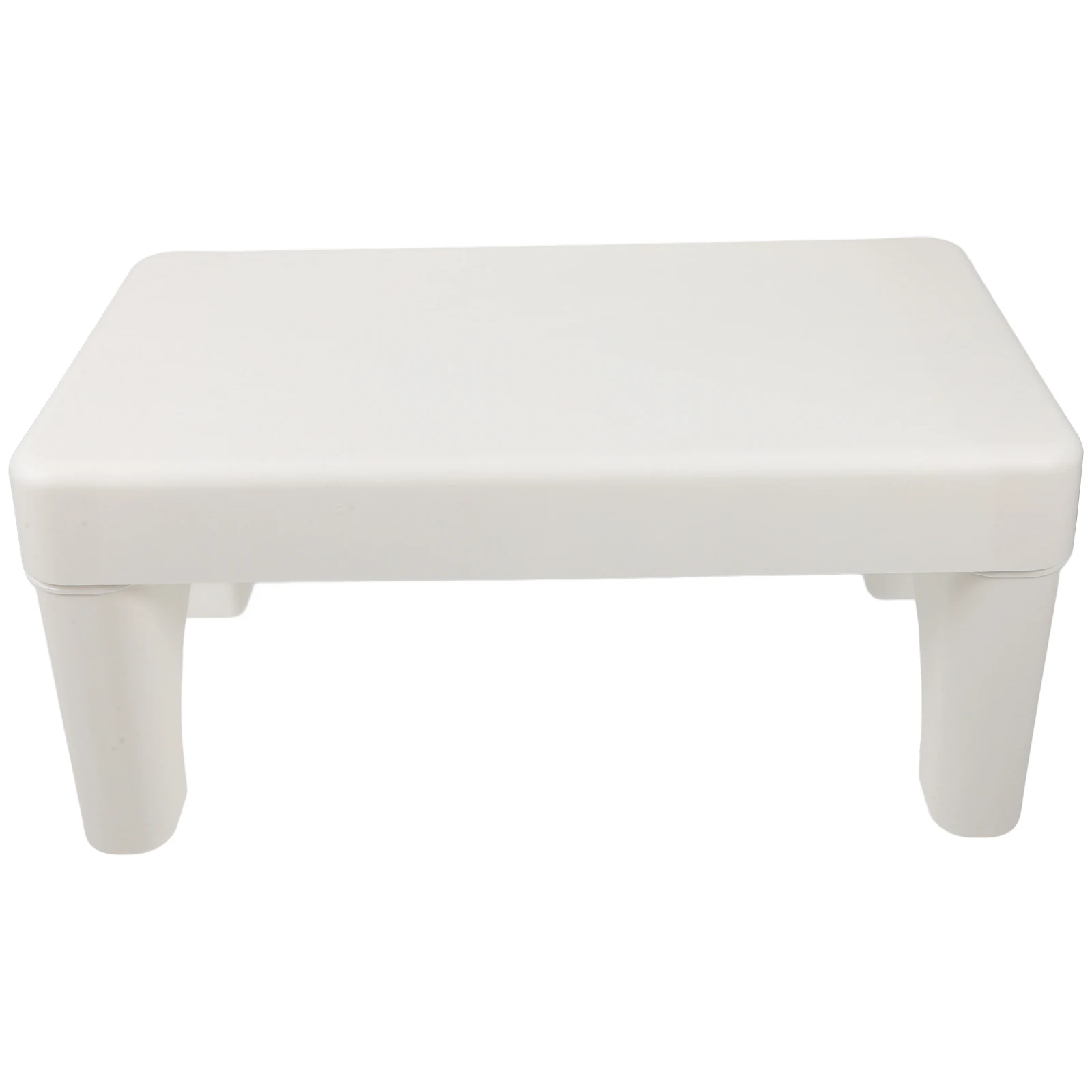 

1pcs Toilet Stool Footstool White Durable Anti Slip Comfortable Step Bathroom Adult Kids Potty Poop Stool Squatting Easy Bowel