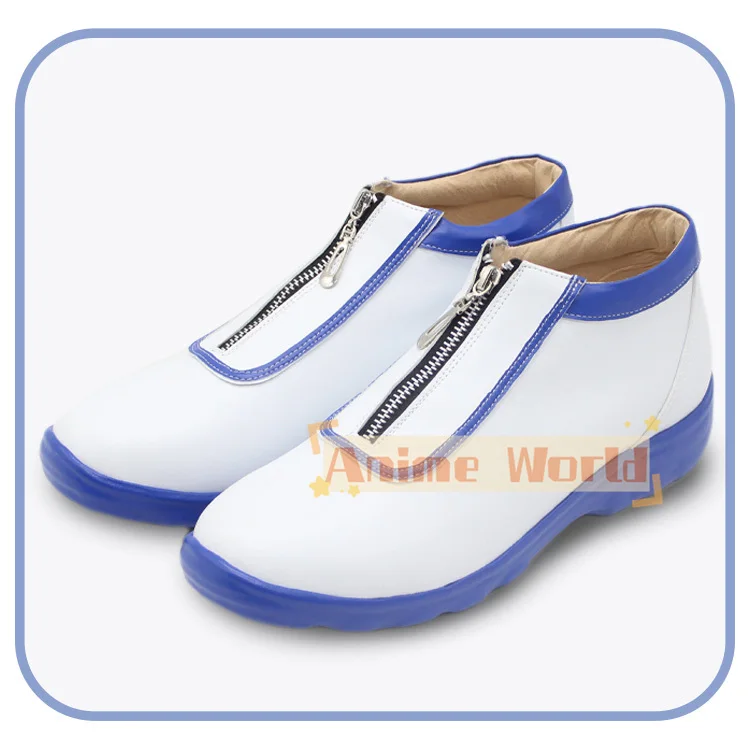 PJSK Aoyagi Toya Cosplay Shoes Halloween Carnival Boots PU Shoes Game Project Sekai Cosplay Props Custom Made