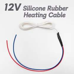 Minco Heat 0.5~8m Used For Electric Heating Blanket/Heating Pad/Ground Mat/Clothes 12V Silicone Rubber Low Voltage Wire
