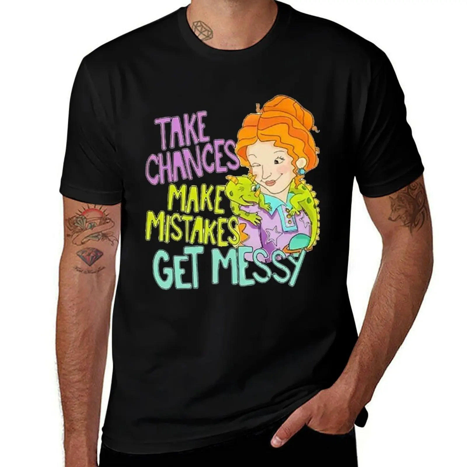 Ms Frizzle T-Shirt Plus Size Summer Casual T-Shirt