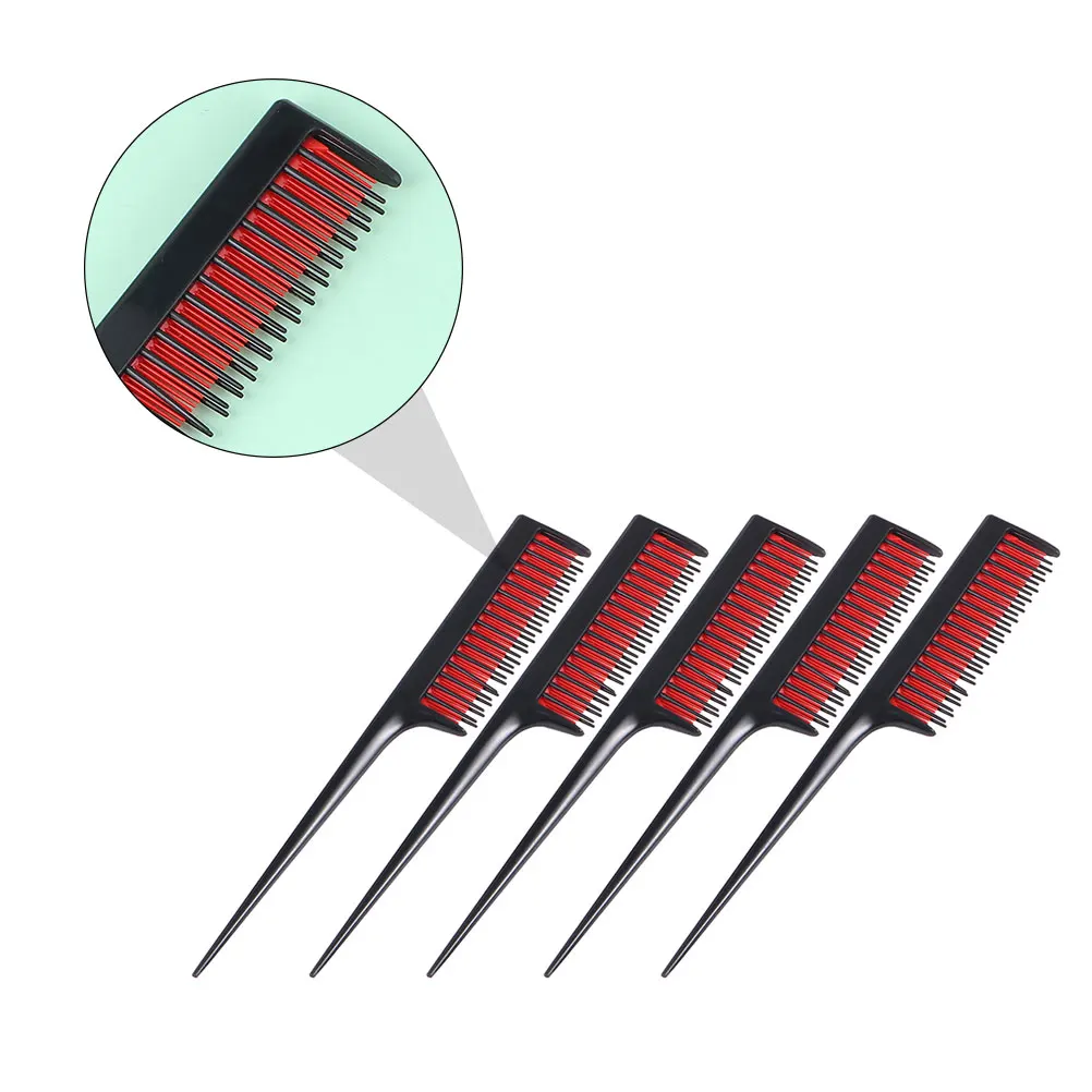 

5pcs Dye Dyeing Tool Professional Hair Coloring Hair Coloring Hairdressing Comb Comb Durable Stylish Hairdressing