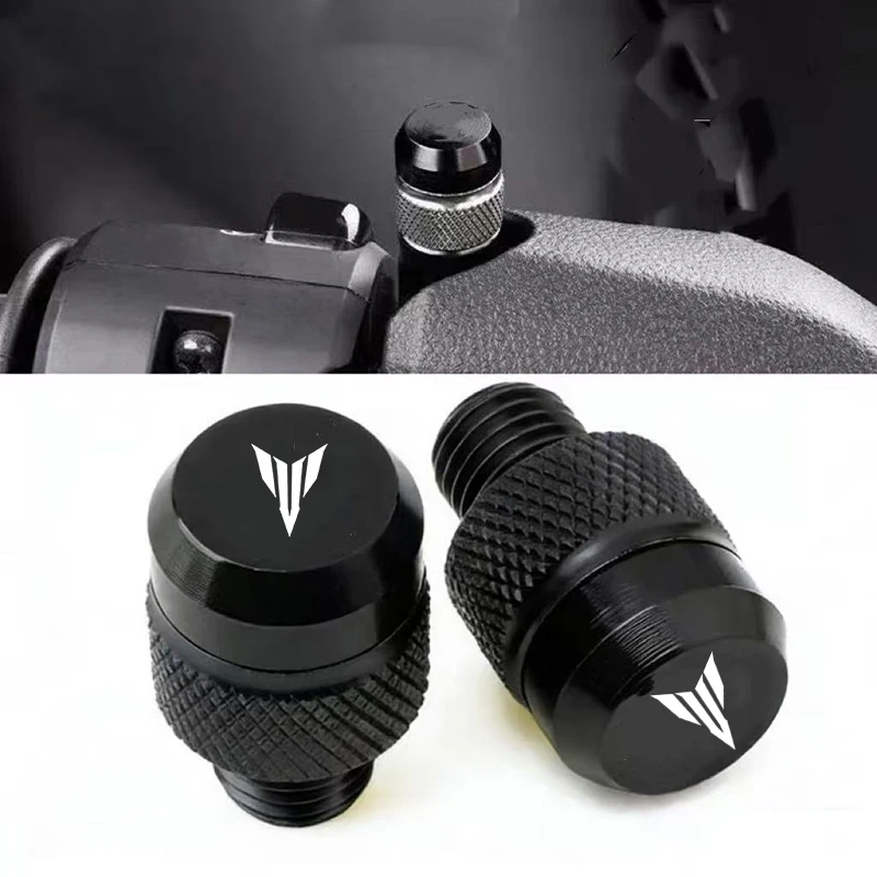 

For YAMAHA MT01 MT09 MT07 MT10 MT03 MT 09 07 03 10 MT-09 MT-07 MT-10 MT-03 Motorcycle aluminum mirror hole plug screw bolt