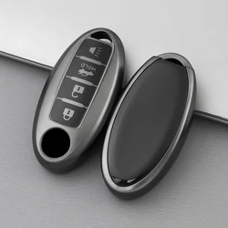 TPU Car Key Case Cover For Nissan Versa Maxima Altima Rogue Armada Sentra Murano For Infiniti FX35 QX60 Keychain Accessories
