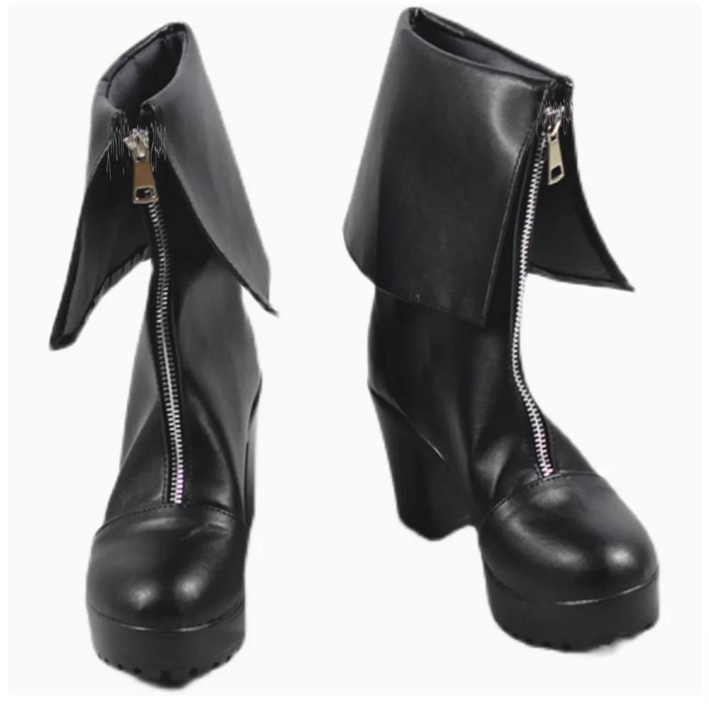 Chaussures de Cosplay Makise Kurisu personnalisées pour femmes, bottes professionnelles faites à la main pour Halloween et carnaval