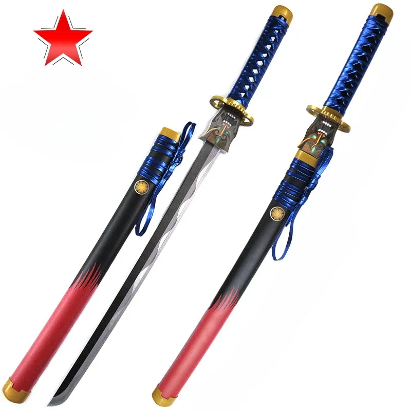 Arma de juego Valorant de 81cm, guimaru, contorno nacional, periferia, Material de bambú, accesorios de Cosplay, adorno, manualidades, regalos, juguetes para niños