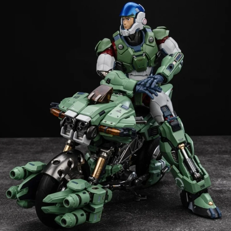 Moshow Genesis Climber Mospeada Whirlwind motocicletas Robotech figuras de acción Noble clase X modelo Kit Anime juguete adorno regalo