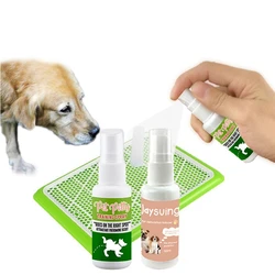 30ml Pet Toilet Training Spray Inducer Dog Props Cats Dogs Potty Inducer Training Tool For Outdoor Puppy Pet Training Supplies