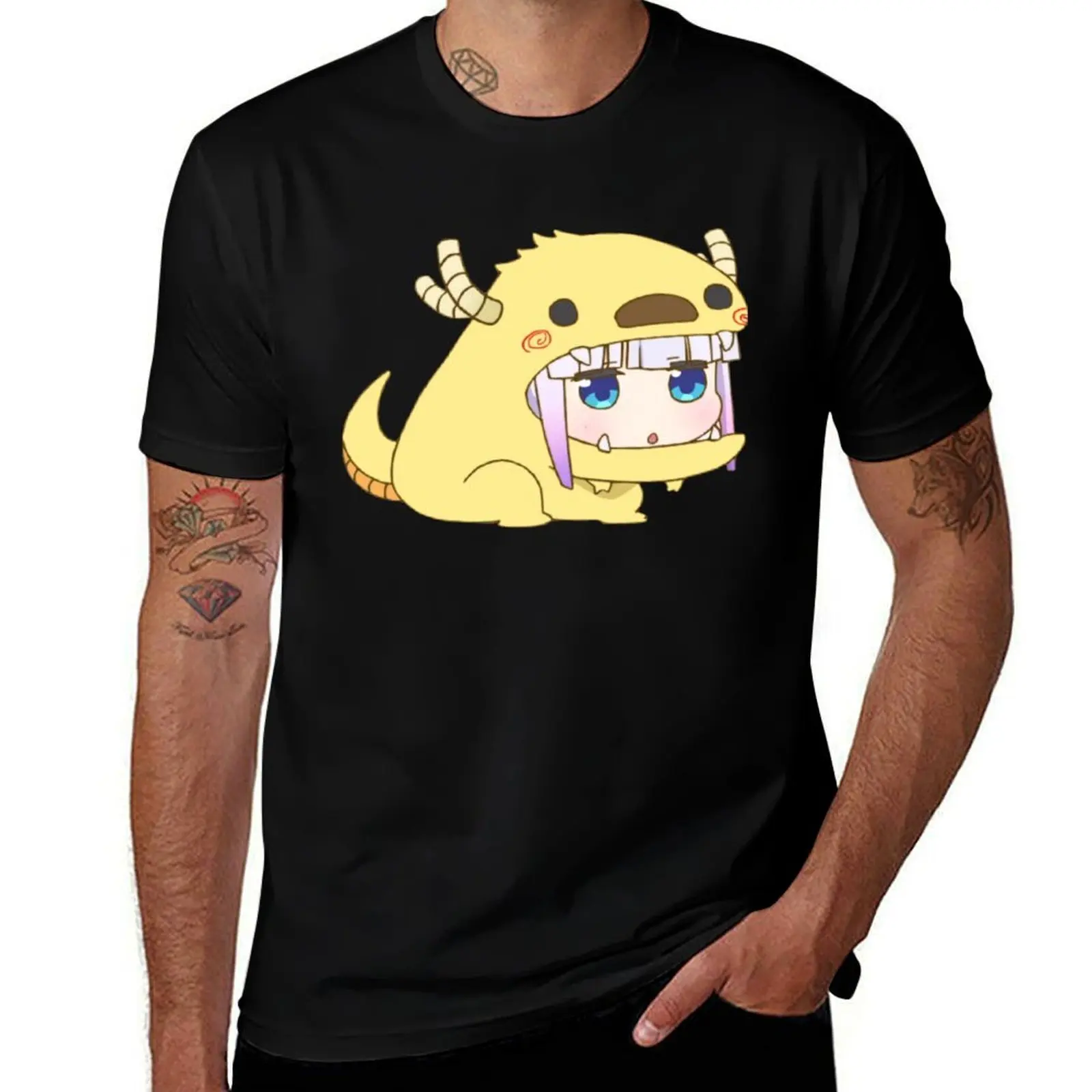 

Kanna Kamui - Dragon Dragon T-Shirt funny t shirts dark humor men t shirt cotton 100% man t shirt heavy cotton T-Shirt