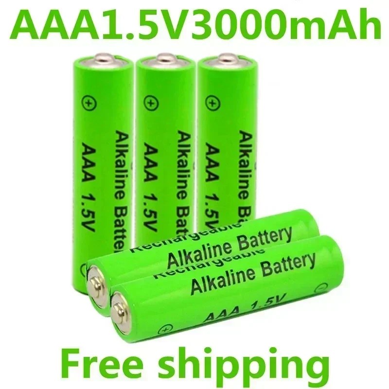 Batería recargable de 2-20 piezas, pila AAA de 1,5 V y 3000mAh, NI-MH, 1,5 V, para relojes, ratones, ordenadores, juguetes, etc.