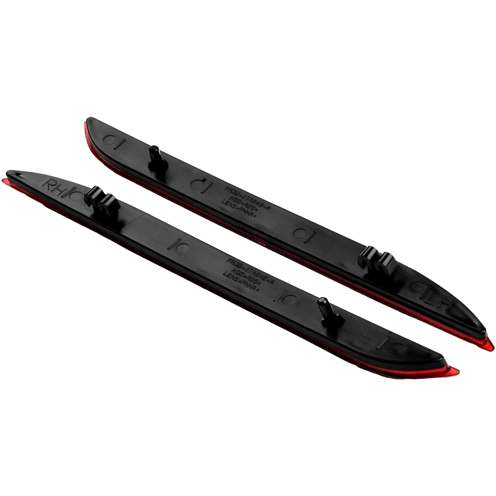 Bumper Reflector for Ford For Mustang 2015-2017 Rear Left and Right Set of 2 Replacement for Broken or Damaged Parts