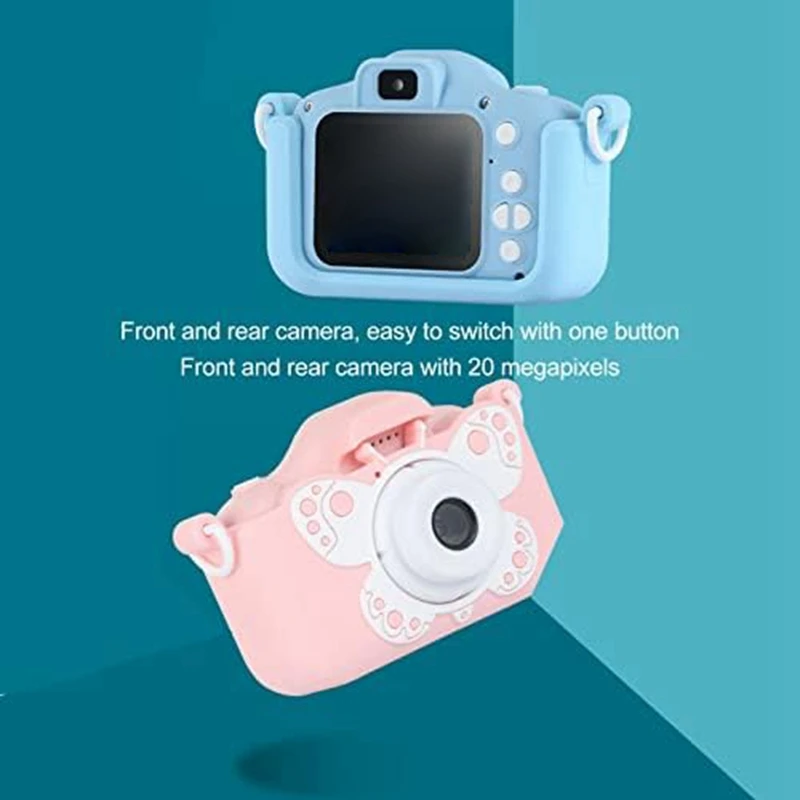 3C Digital Mini Camera With 2 Inch Screen Support Video Recording For Boy Girl Birthday Gift