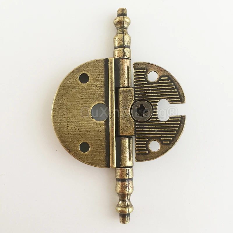 

Европейские антикварные 4 шт., мебельные петли из цинкового сплава, шкаф для одежды, кухонные петли для ТВ-шкафа, дверные петли для книжного шкафа + винты