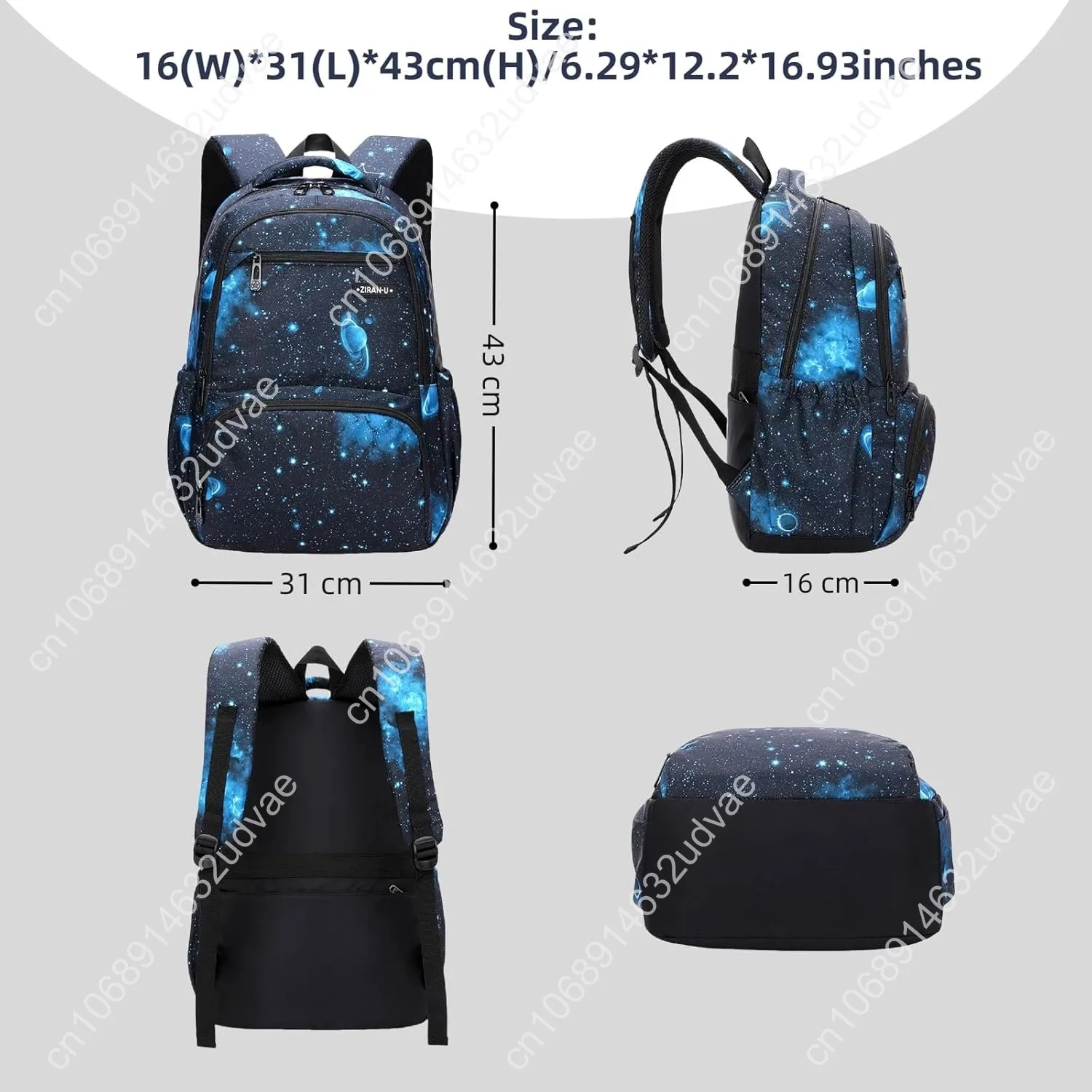 MITOWERMI Kids Backpack for Boys Girls Elementary School Backpacks Boys Children Bookbags Primary Kindergarten Backpack Galaxy B