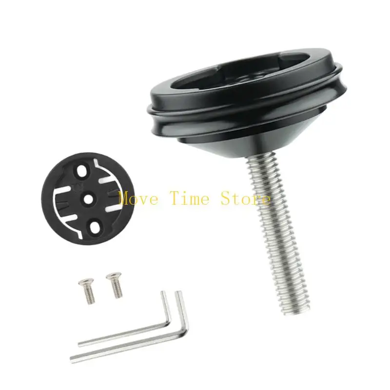

92ME Bicycles Computer Holder Stem Top Cap Quick Install Road Bike Speedometer Bracket