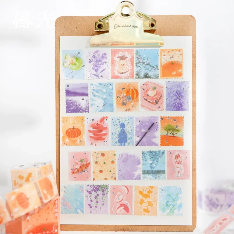 Depicting Beautiful Series Stickers Tape Retro Handmade DIY Tape Stickers