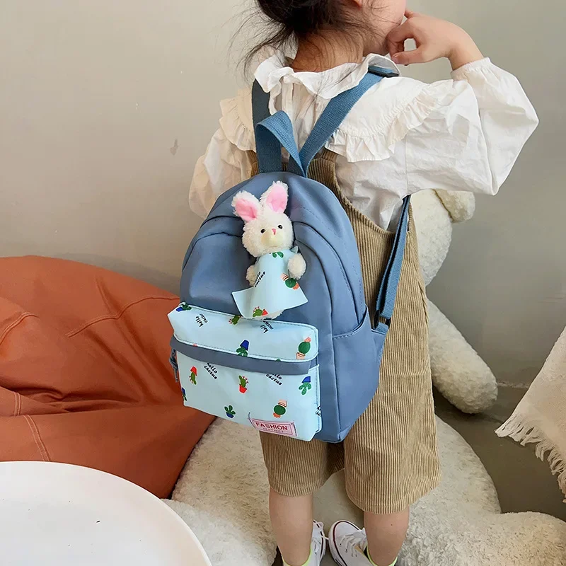 Peuterrugzak Schooltassen Moeder Kindertassen voor meisjes Leuke rugzakken Schattig konijnenrugzakken Trend Mochila Escolar Niña Bolsa