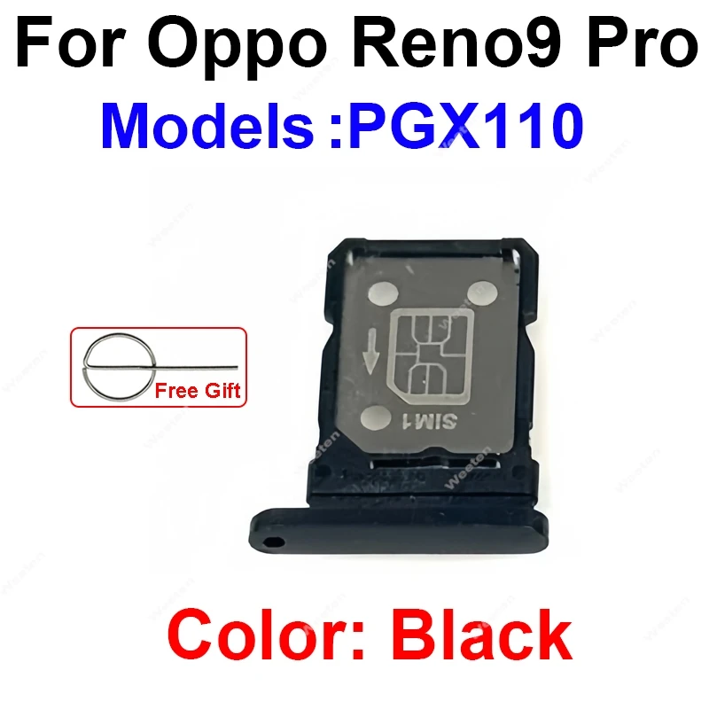 For OPPO Reno 9 10 10 Pro 10 Pro+ Plus 5G SIM Card Tray SIM Card
