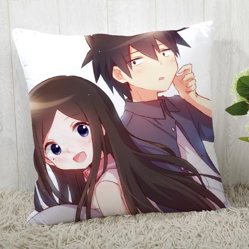 My Senpai Is Annoying Pillow Cover Customize Pillowcase Modern Home Decorative Pillow Case For Living Room 04.01