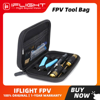 iFlight FPV Tool Storage Bag With Soldering Iron Kit, Wrench,Tin Wire, Tweezers, Cutting Pliers, Organizer for FPV Drone Repairs