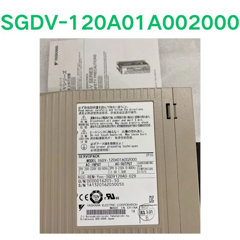 New SGDV-120A01A002000 servo drive  Fast Shipping