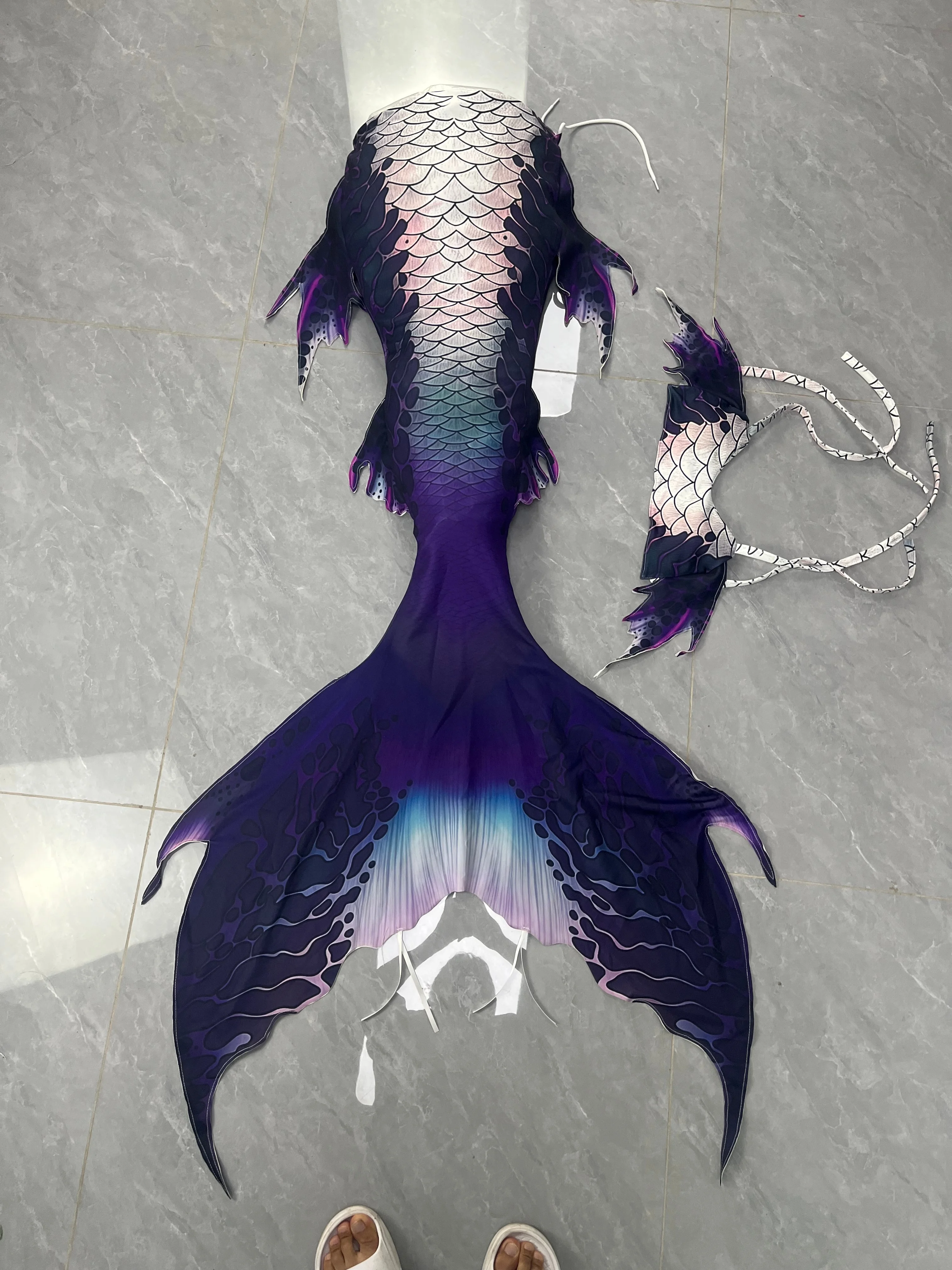 

Adult Mermaid Large Fish Tail, Underwater Training And Performance Costume For Aquariums