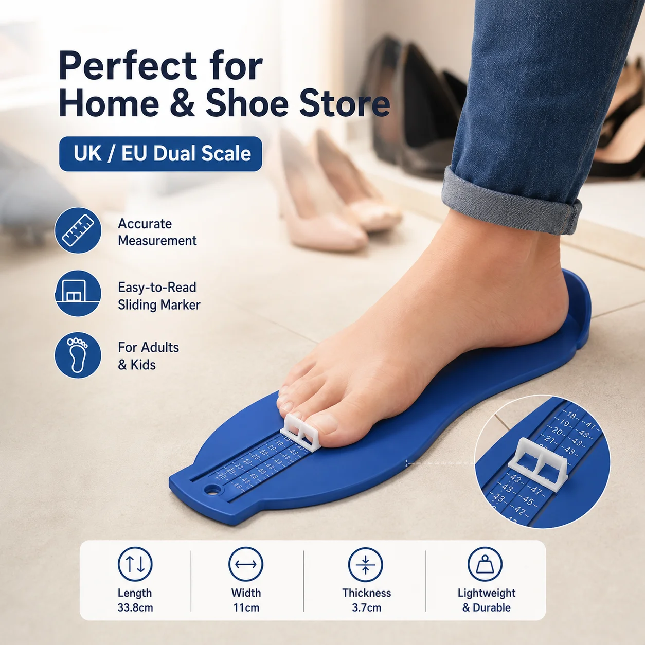 Измеритель размера стопы для в – обзор и цена Men Shoes Uk