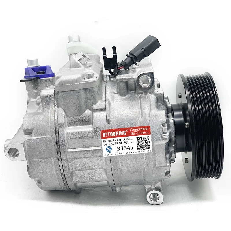 AC Compressor For Bentley Continental GT GTC Flying Spur W12 2003-2017 3W0820803 3B0820803C 3B0-820-803-C 3W0820803SXR