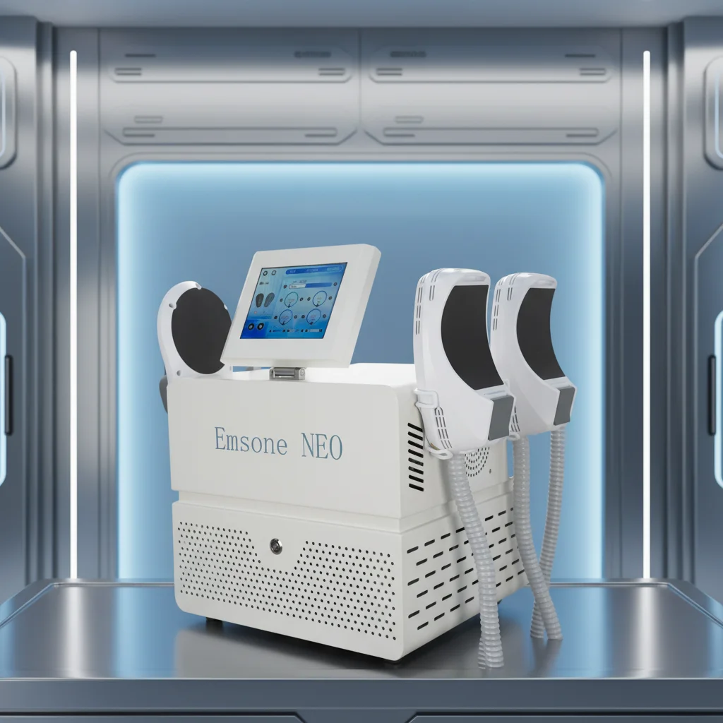 

Портативный массажер для тела 2026: Аппарат для расслабления мышц и коррекции фигуры EMSone NEO (Красота и личная гигиена)