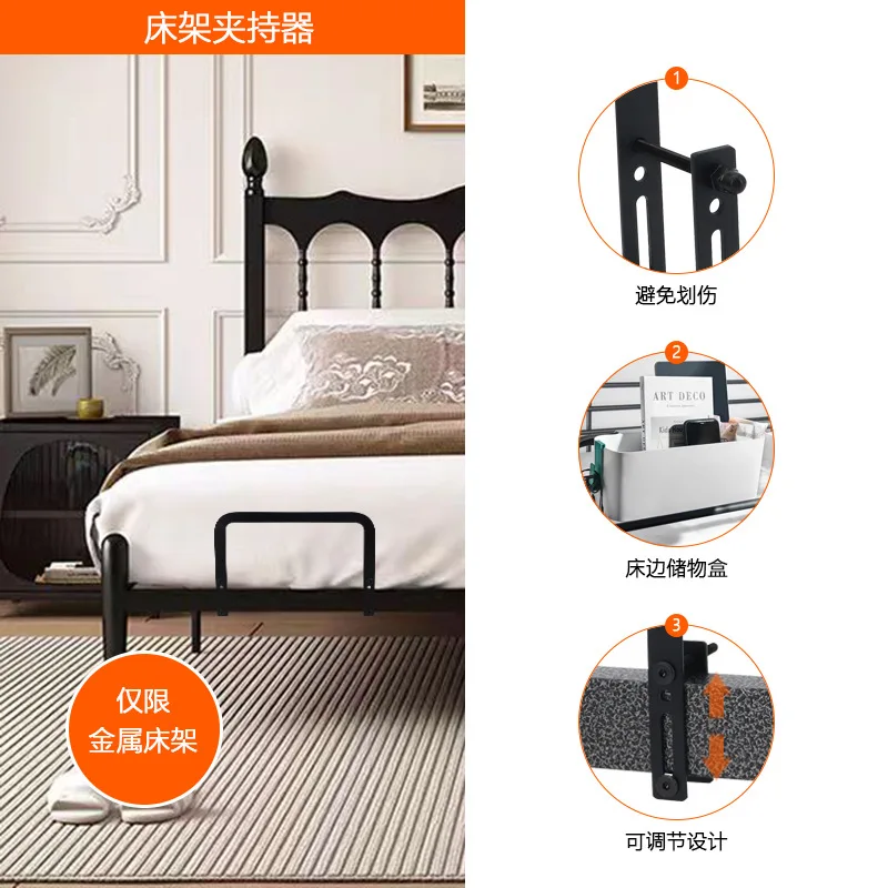 2/4Pcs Bed Foot Guard Mattress Fixer, Anti-Slip Guard Mattress, Bed Board Limit Specifically for Positioning, Anti-Slip Mattress