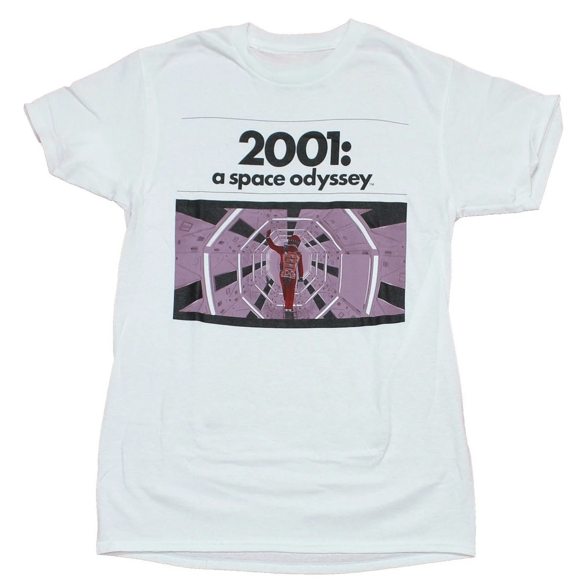 Camiseta gráfica de la película clásica de ciencia ficción 2001: Una odisea espacial, camiseta informal de estilo retro de Kubrick para hombre y mujer