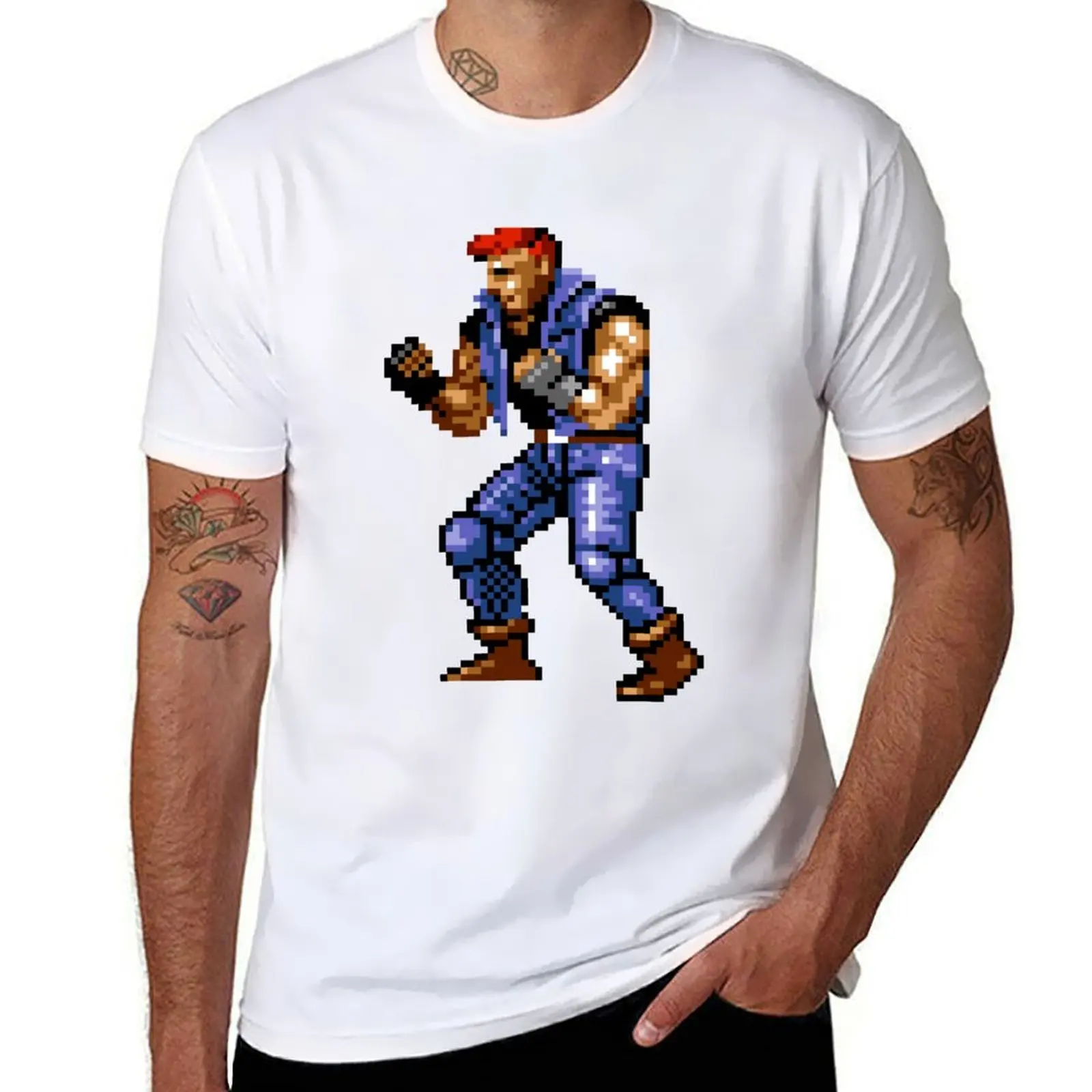 

Galsia from Streets of Rage 2 T-Shirt t shirt man plain man t shirt cotton high quality T-Shirt